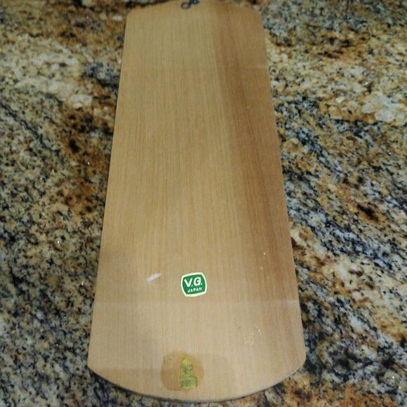 1950s Vintage V.G. Hand Painted Nautical Wood Fishing Sign Made in Japan - Picture 6 of 8